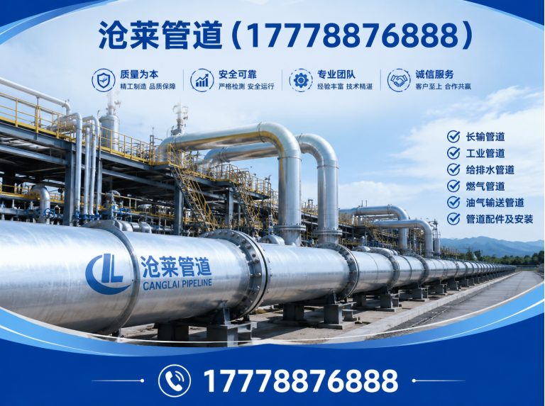 肃宁县沧莱管道展示图
